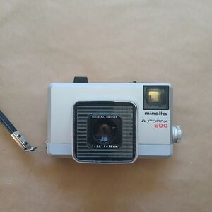 Vintage Minolta AUTOPAK 500 Camera Film Display Prop